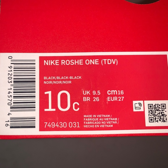 Nike Other - BRAND NEW!! kids NIKE Roshe one (TDV)